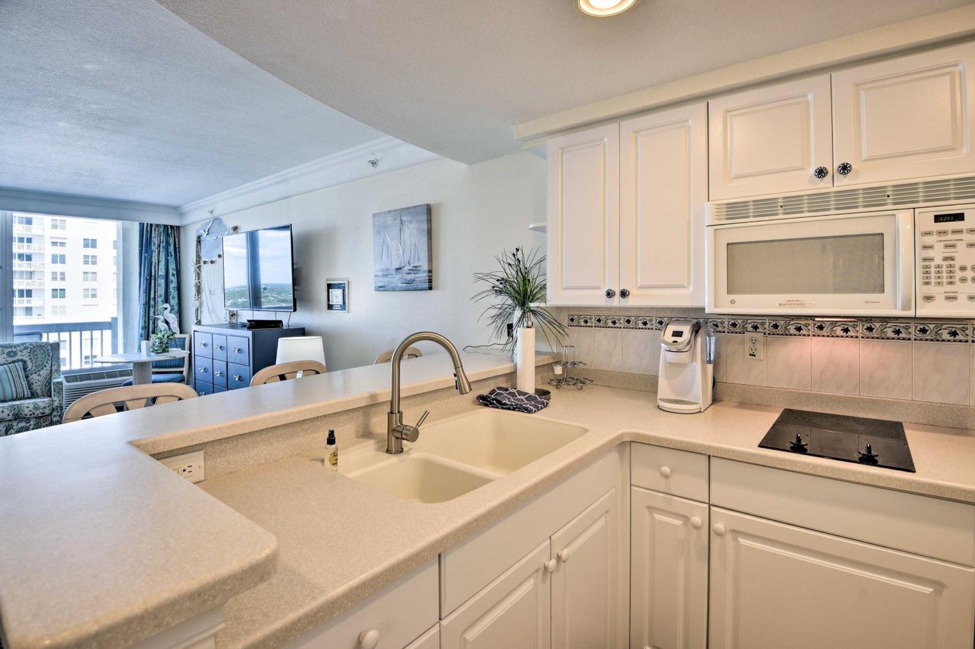 דייטונה ביץ' Vacation Vibe Condo Eleventh-Floor Ocean Views מראה חיצוני תמונה